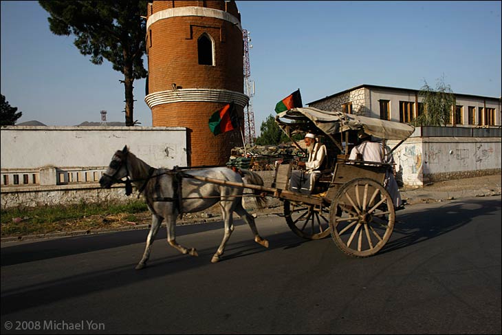 Horsed meets horseless in Jalalabad, Afghanistan’s second city.  In “Jbad,” one feels transported back only a century or so.  For thousands of years, the area been a thru-way between empires, where the wonders and caravans of distant civilizations, some long forgotten, passed through.