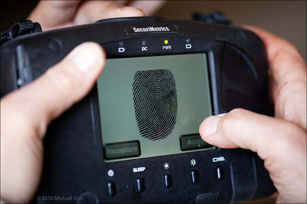 The HIIDE system is more than a sophisticated fingerprint card.  Components of the collection include the photo which is correlated and searchable, along with the retina and fingerprint scans.  The database will include name, village, district, province, tribe, and reasons why the information is being collected such as employment, detainee operations, patrol encounter (such as now), or maybe our guys take the information off someone they killed.