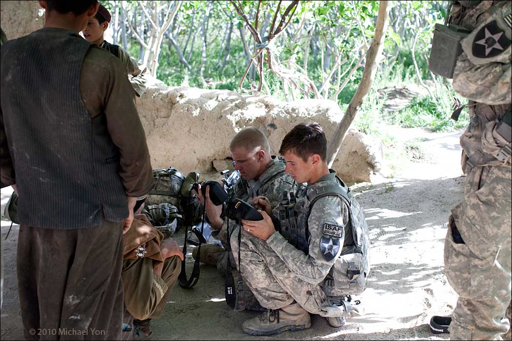 SSG Jason Hughes (foreground); Charlie Company, 1-17th Infantry (5/2 Stryker Brigade Combat Team).