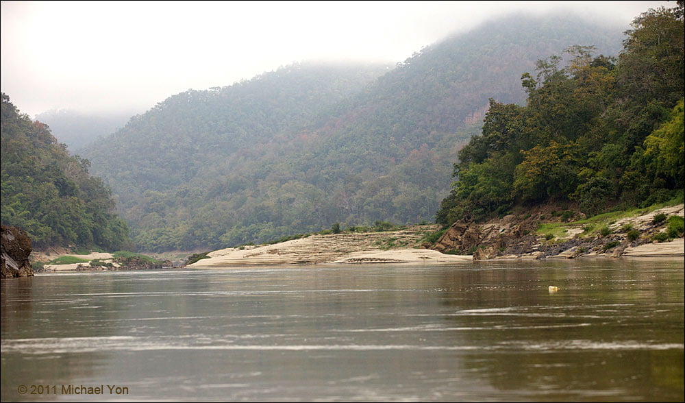 Salween River: Burma on the left, Thailand on the right.