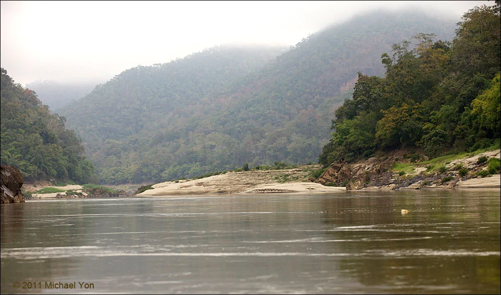 Salween River: Burma on the left, Thailand on the right.